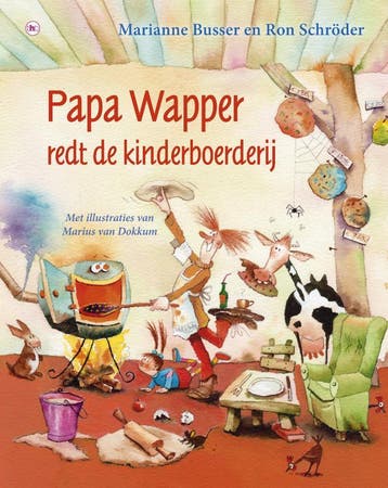 Papa Wapper redt de kinderboerderij 9789044340747, Verzenden, Zo goed als nieuw, Ron Schröder