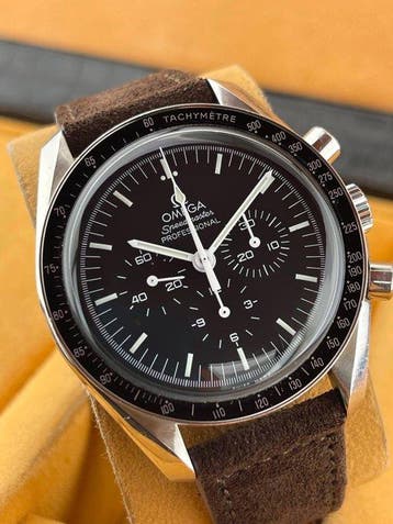 Omega - Speedmaster Professional Moonwatch - Heren -, Handtassen en Accessoires, Horloges | Heren, Nieuw
