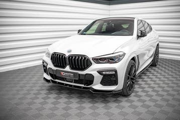 Front splitter V.1 voor BMW X6 G06 M-Pack, Ophalen of Verzenden