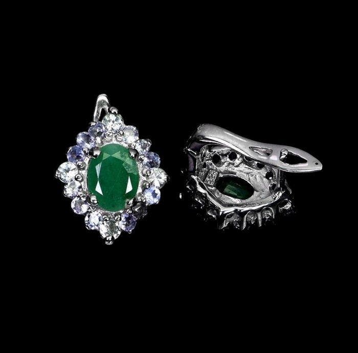 Zonder minimumprijs - Oorbellen 14k witgoud verguld 925, Bijoux, Sacs & Beauté, Boucles d'oreilles