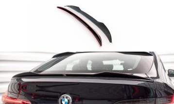 Maxton Achter Spoiler Glans Zwart V2 BMW X4 G02 & LCI B8881