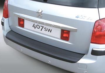 Achterbumper Beschermer | geschikt voor Peugeot 407 SW 2004-, Verzenden