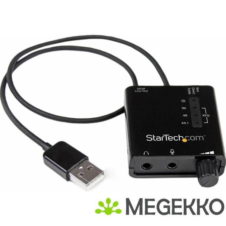 StarTech.com USB-stereoaudioadapter externe geluidskaart met, Informatique & Logiciels, Ordinateurs & Logiciels Autre, Envoi