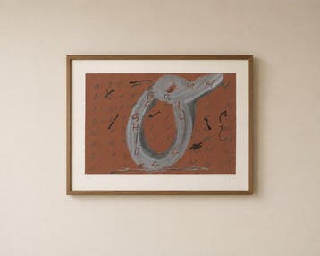 Antoni Tapies (1923-2012) - Lettre 0, Antiek en Kunst