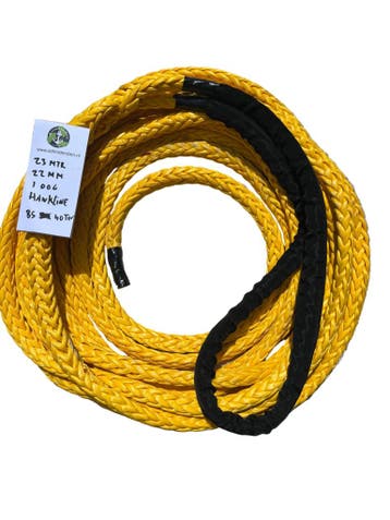 Hawk-Line Touw HMPE - 1 Bekleed oog 23Mtr 22mm 40Ton - NI..., Sports nautiques & Bateaux, Navigation professionnelle, Verzenden