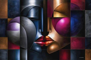 Giancarlo Colombo - GCD Art - Soulmates 2.0 #96, Antiek en Kunst