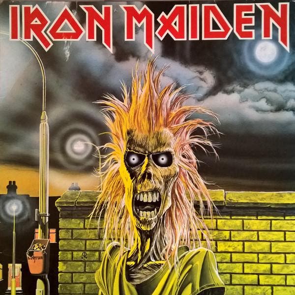 Iron Maiden - Iron Maiden (LP, 1980), Cd's en Dvd's, Vinyl | Rock, Gebruikt, Verzenden