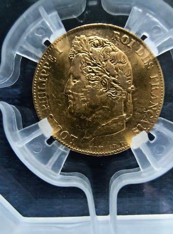 Frankrijk. Louis Philippe I. 20 Francs 1838-A, Paris