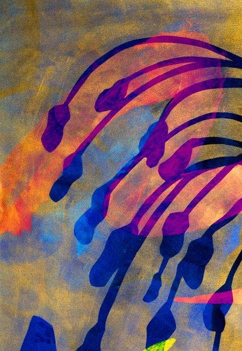 Lupo - Urban Jungle 411 - Certificated - Real Gold - XXL, Antiek en Kunst, Kunst | Designobjecten