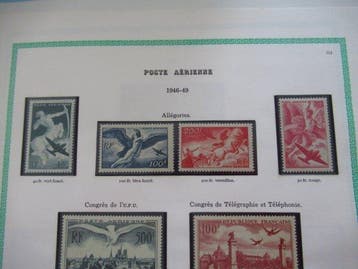 Frankrijk 1946/1971 - Luchtpost, prachtige verzameling
