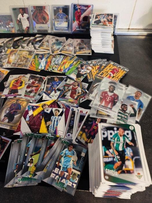 varie stagioni Lotto Topps, Panini, Adrenalyn 1.2kg inserti, Collections, Autocollants