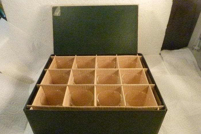 Daum france - Wijnglas (12) - Kristal, Antiquités & Art, Antiquités | Meubles | Tables