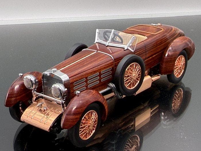 Franklin Mint 1:24 - Modelauto - 1924 Hispano Suiza, Antiquités & Art, Curiosités & Brocante