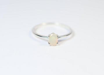 Ethiopisch opaal / Welo-opaal Ring / nieuw- 1.12 g - (1)