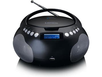Veiling - Lenco SCD-331BK Draagbare CD Speler - Bluetooth, M