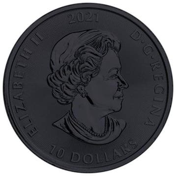 Canada. 10 Dollars 2021 2 oz $10 Canada Creatures of the