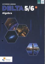 Delta 5/6 Algebra Activerend leerboek Doorstroomfinaliteit, Boeken, Verzenden, Zo goed als nieuw, Beatrijs Van Eyck