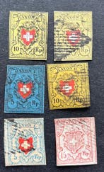 Zwitserland - Interessant klein lot Rayons CH