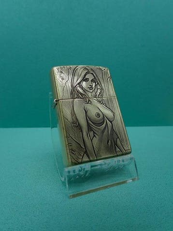 Zippo - Zippo Custom - Waterfall - Zonder minimumprijs -, Nieuw