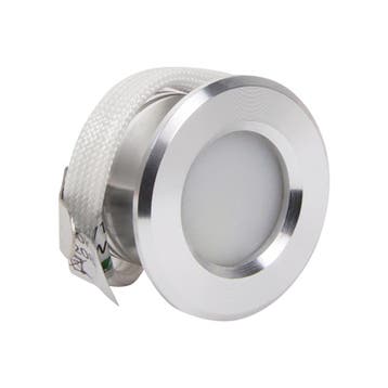 Mini LED Inbouwspot | Warm Wit 2700K | Zilver | Ø28mm | 230, Verzenden, Nieuw