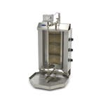 Shoarma Grill | Drie gasbranders | Motor bovenkant | RVS, Verzenden