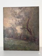 Charles Devillié (1850-1905) - Au travers des arbres