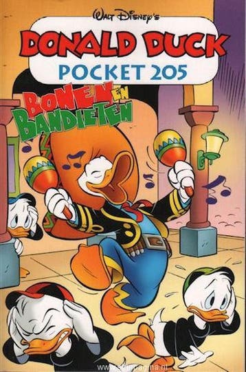 Bonen en bandieten / Donald Duck pocket - 3e reeks / 205, Verzenden, Gelezen, Disney