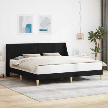vidaXL Bedframe Effen met hoofdeinde verbindingplaat, Verzenden