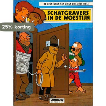 Schatgravers in de woestijn / De avonturen van Chick Bill /, Boeken, Verzenden, Gelezen, Duchateau
