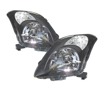 Phares Pour Suzuki Swift 05-10 Noir, Verzenden