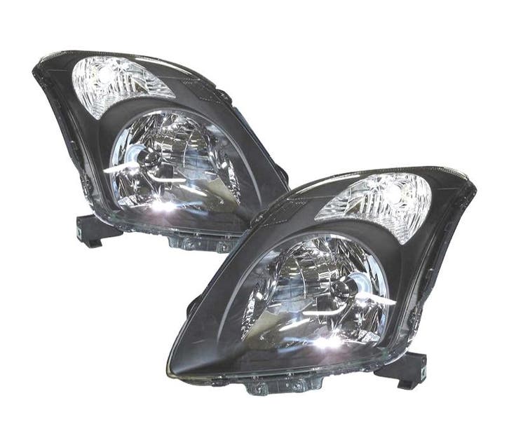 Phares Pour Suzuki Swift 05-10 Noir, Autos : Pièces & Accessoires, Éclairage, Envoi