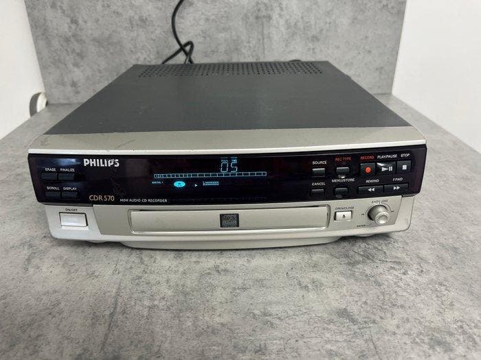 Philips - CDR-570 Cd-speler, TV, Hi-fi & Vidéo, Radios