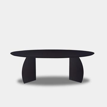 Tafel Ovaal Eikenhout  Set Driehoek  220x110, Huis en Inrichting, Nieuw