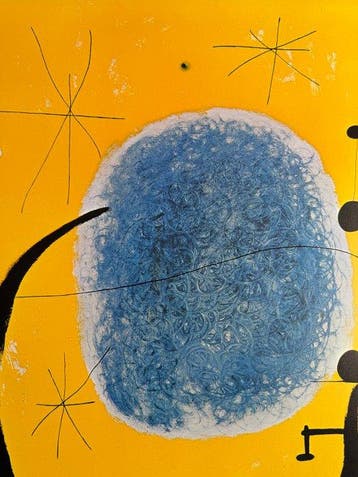 Joan Miro (1893-1983) - Composition