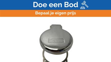 Bieden: Marine Grade Chrome Metal Connector Cover for Marec, Ophalen of Verzenden, Nieuw