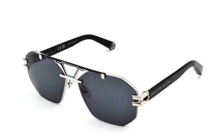 Philipp Plein - PLEIN ICON SPP077 0578 - Exclusive Aviator, Bijoux, Sacs & Beauté, Lunettes de Soleil & Lunettes | Femmes