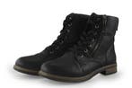 Rieker Veterboots in maat 39 Zwart, Verzenden, Zwart, Overige typen, Gedragen