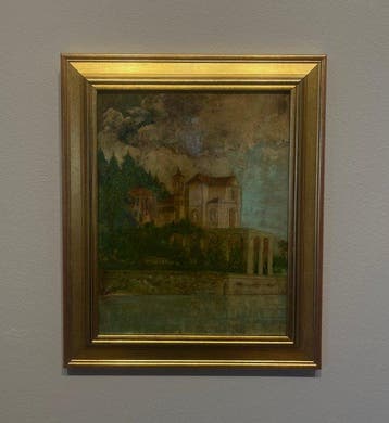 Italiaanse school (XX) - Chiesa sull’acqua