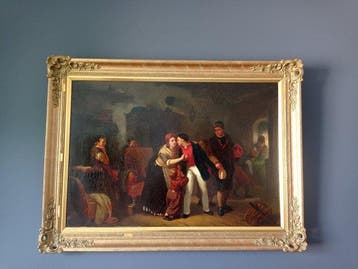 Antonie Frederik Zürcher (1825-1876) - Scena rodzajowa