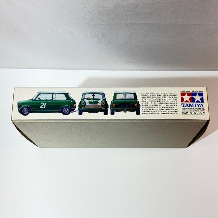 Tamiya 1:24 - Modelbouwdoos - Morris Mini Cooper Racing -, Hobby en Vrije tijd, Modelauto's | 1:5 tot 1:12