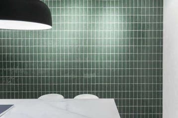 Wandtegel Equipe Cerámica Atlas Groen Glans 7,5x15, Doe-het-zelf en Bouw, Tegels, Nieuw, Minder dan 20 cm, 10 m² of meer, Wandtegels