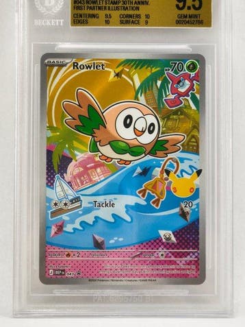Pokémon Graded card - First Partner Illustration Collection, Nieuw