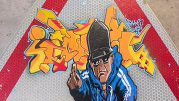 Jinks Kunst - B.Boy - French Traffic Sign