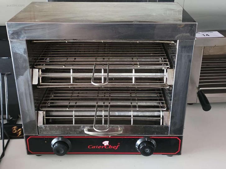 Inox toaster Caterchef 680200, Zakelijke goederen, Horeca | Keukenapparatuur