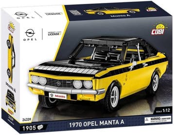 Opel Manta A 1:12 bouwpakket | 41% korting | Retour deal, Verzenden, Zo goed als nieuw, Overige schalen
