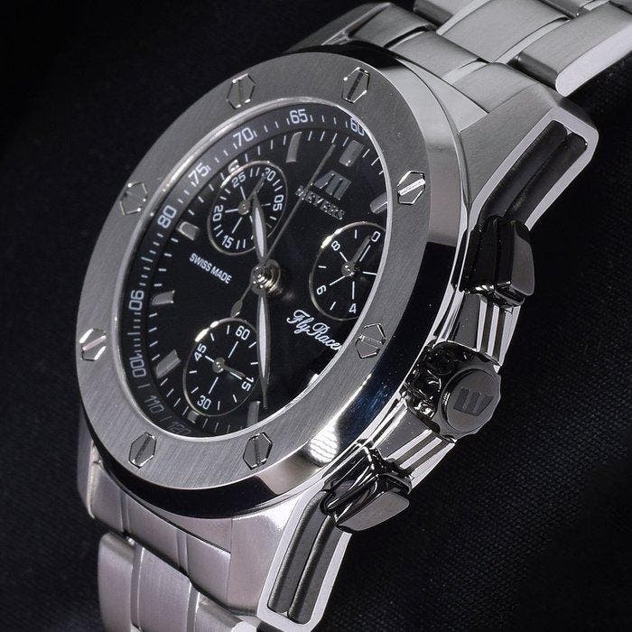 Meyers - Fly Racer Chronograph - Homme - 2020 et après, Handtassen en Accessoires, Horloges | Heren