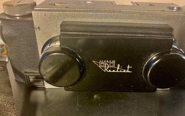 David White Company Stereo Realist-A71963 Analoge camera, Verzamelen, Foto-apparatuur en Filmapparatuur