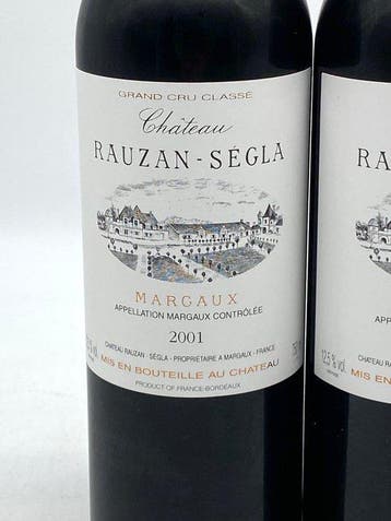 2001 Château Rauzan-Ségla - Margaux 2ème Grand Cru Classé -