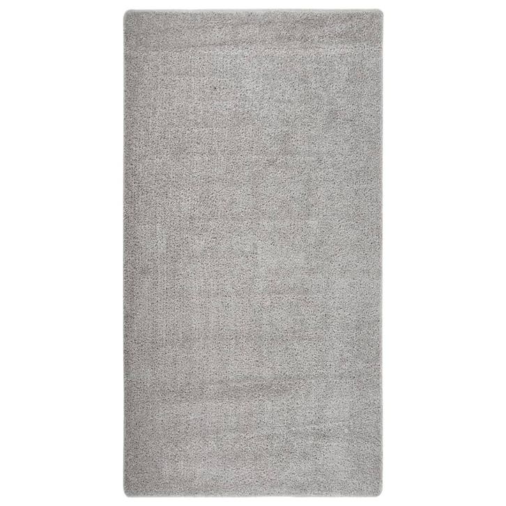 vidaXL Vloerkleed shaggy anti-slip 80x150 cm lichtgrijs, Huis en Inrichting, Stoffering | Tapijten en Vloerkleden, Nieuw, Verzenden