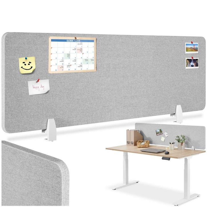 Bureauscheidingswand Noisy met afgeronde hoeken, Maison & Meubles, Bureaux, Envoi